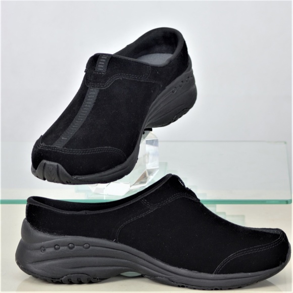 easy spirit mules black